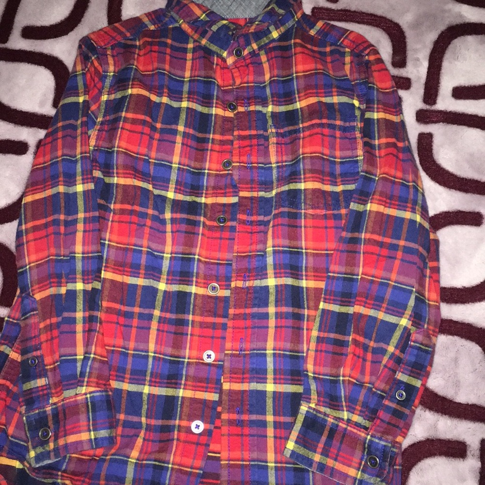 Boy button down long sleeve